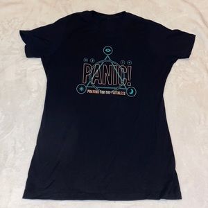 Panic at the Disco Praying for the Faithless band shirt women’s S/juniors LG